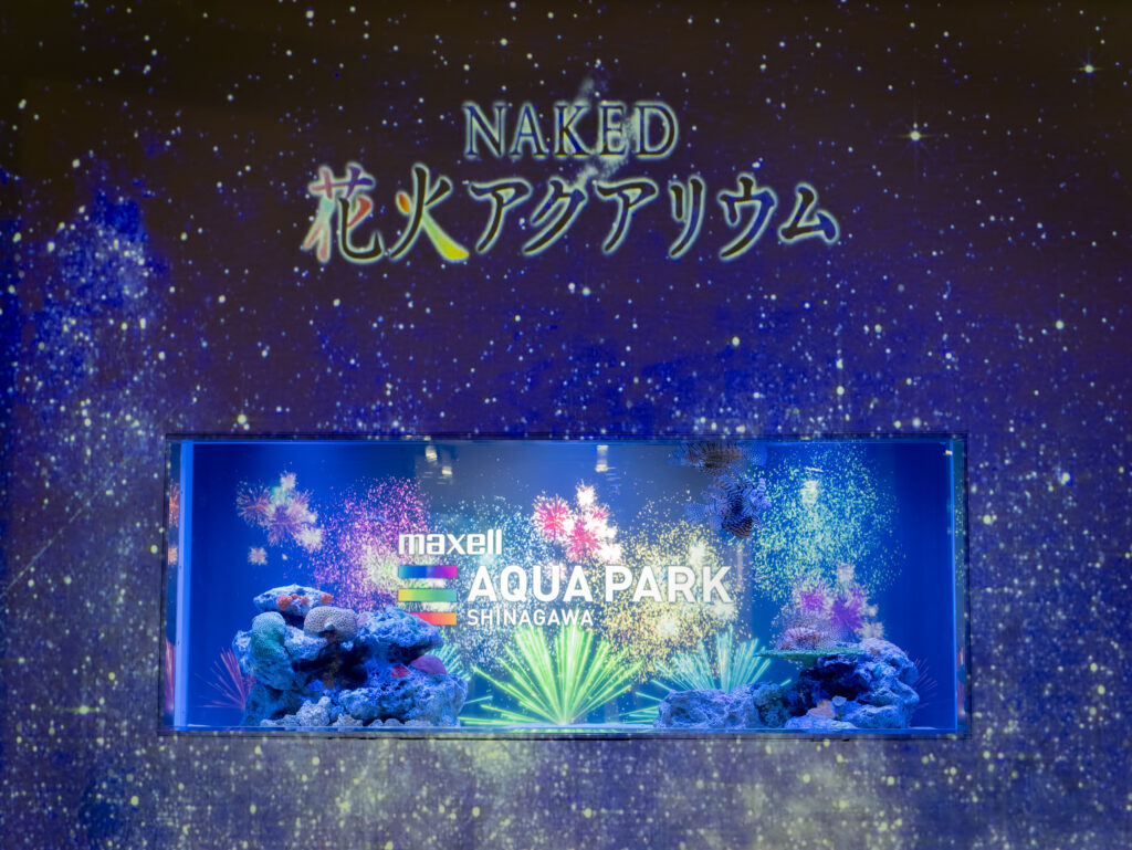 アクアパーク品川_NAKED花火アクアリウム