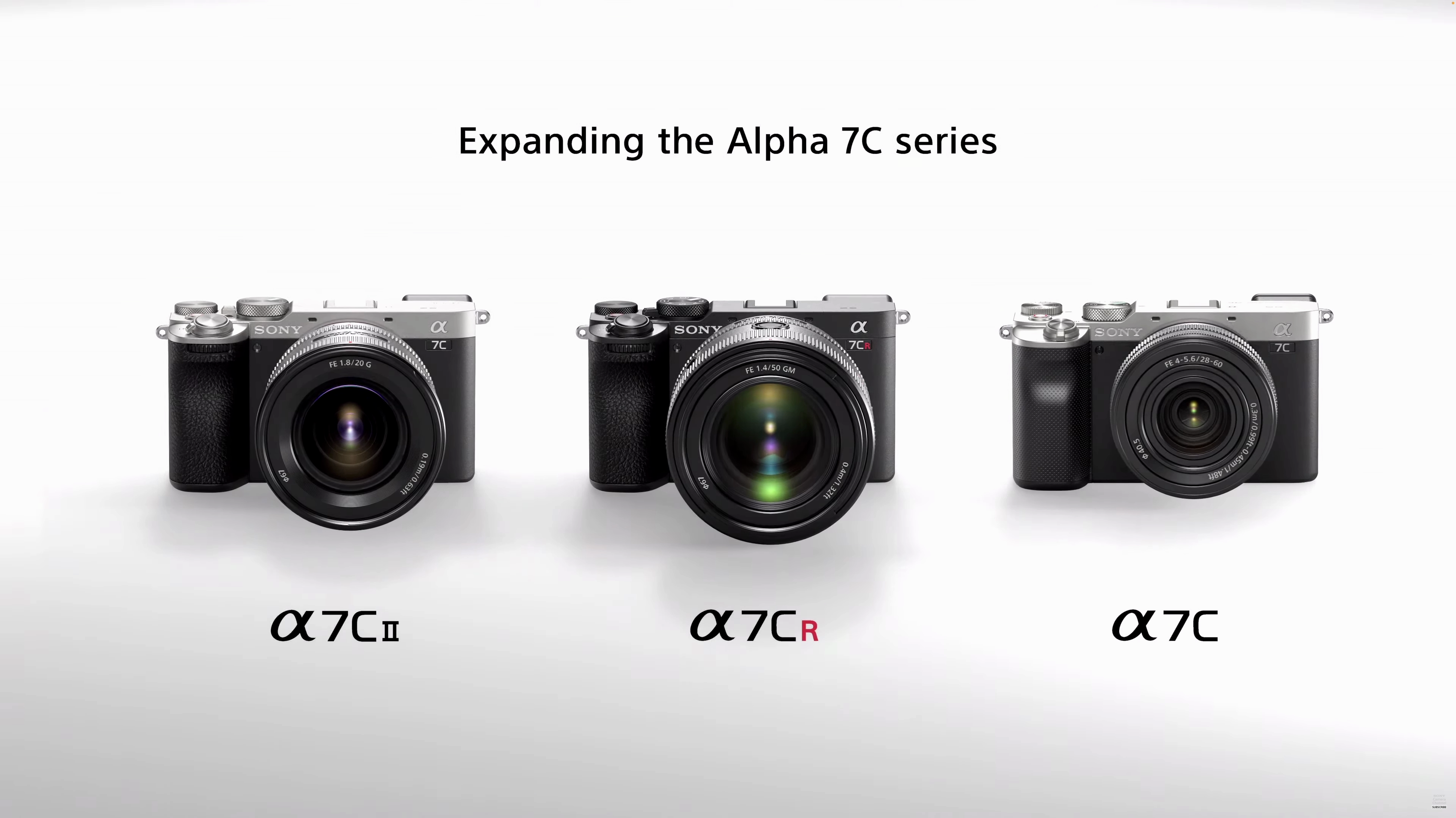 SONYのα7Cシリーズに、新たに「α7C Ⅱ」「α7CR」が登場 | onesuite