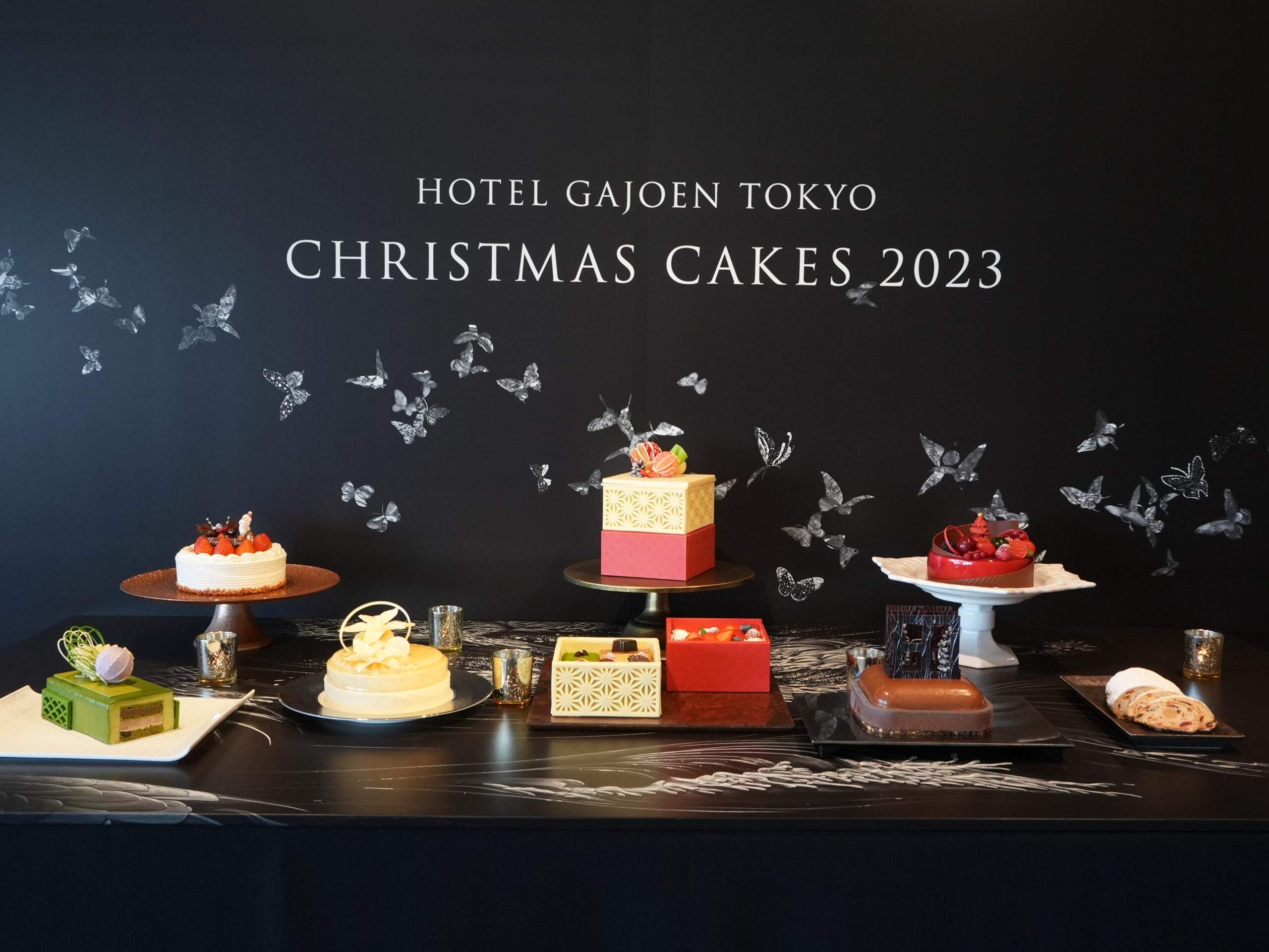 ホテル雅叙園東京クリスマスケーキ2023試食会