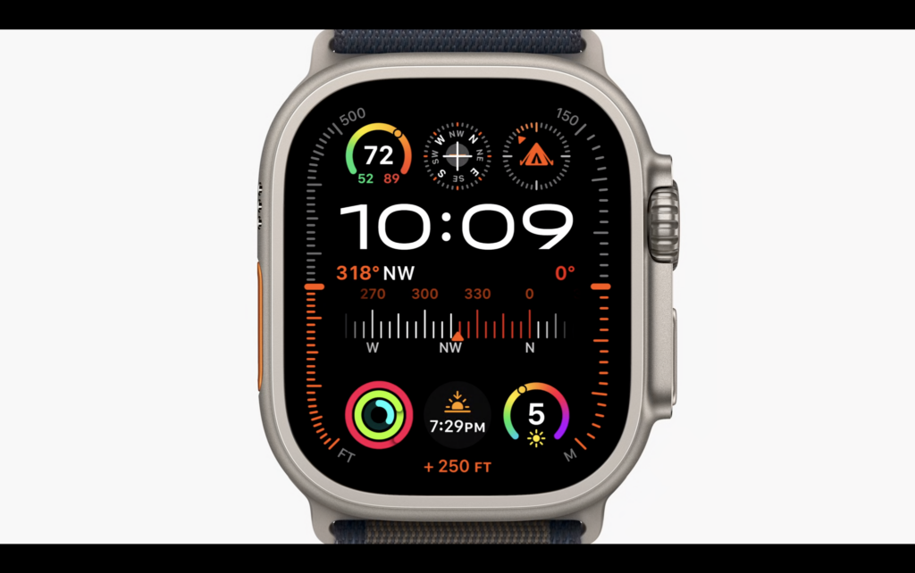 Apple Watch Ultra 2の新しい文字盤