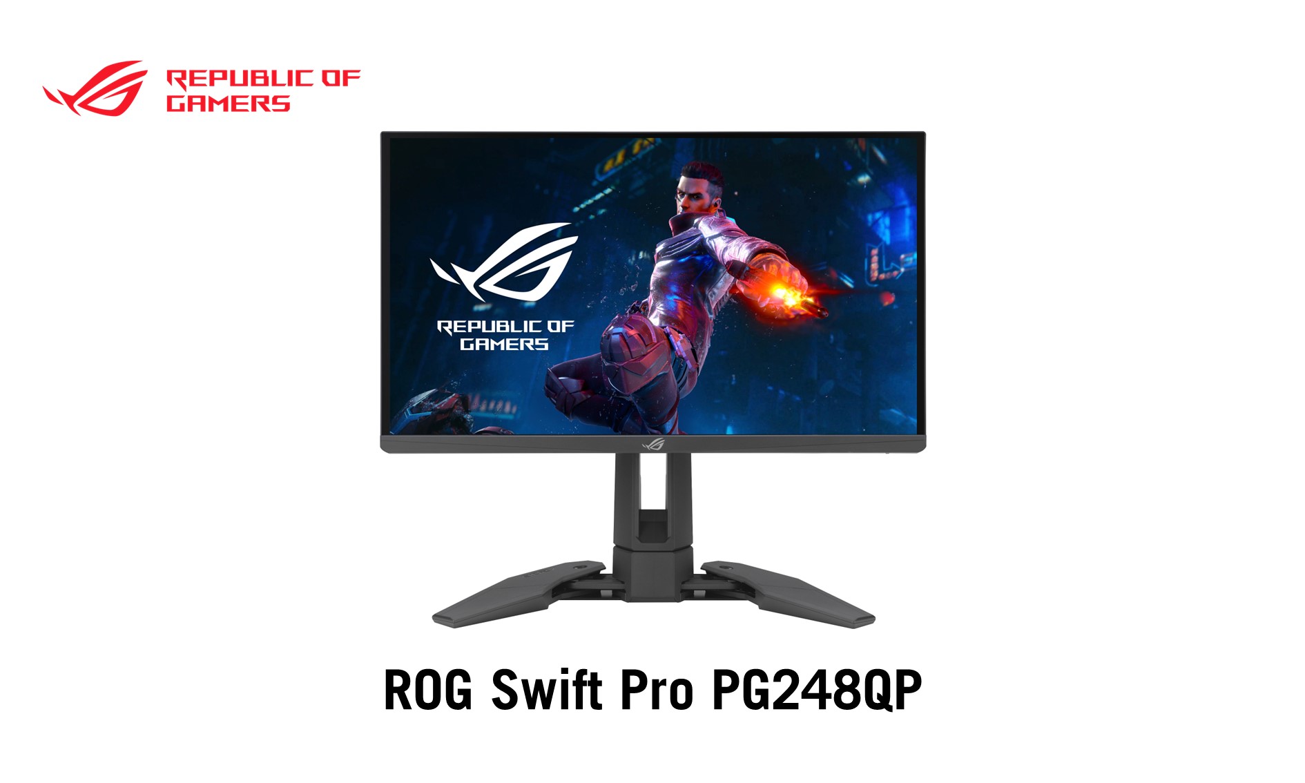 ASUSから540Hzのゲーミングモニター「ROG Swift Pro PG248QP」が2月2日 