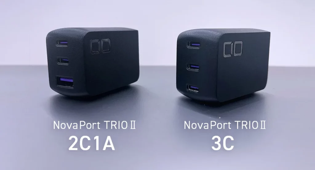 NovaPort TRIO2_ポート種の違う2モデル展開