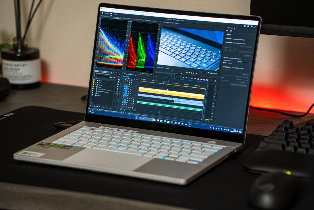 ROG-Zephyrus-G14_Premiereをテスト