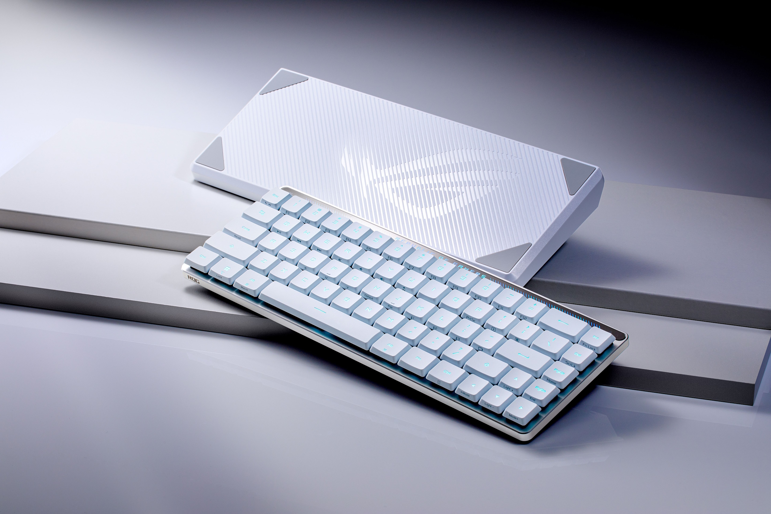 ASUSからMacにも対応するロープロファイル&65％レイアウトなゲーミング 