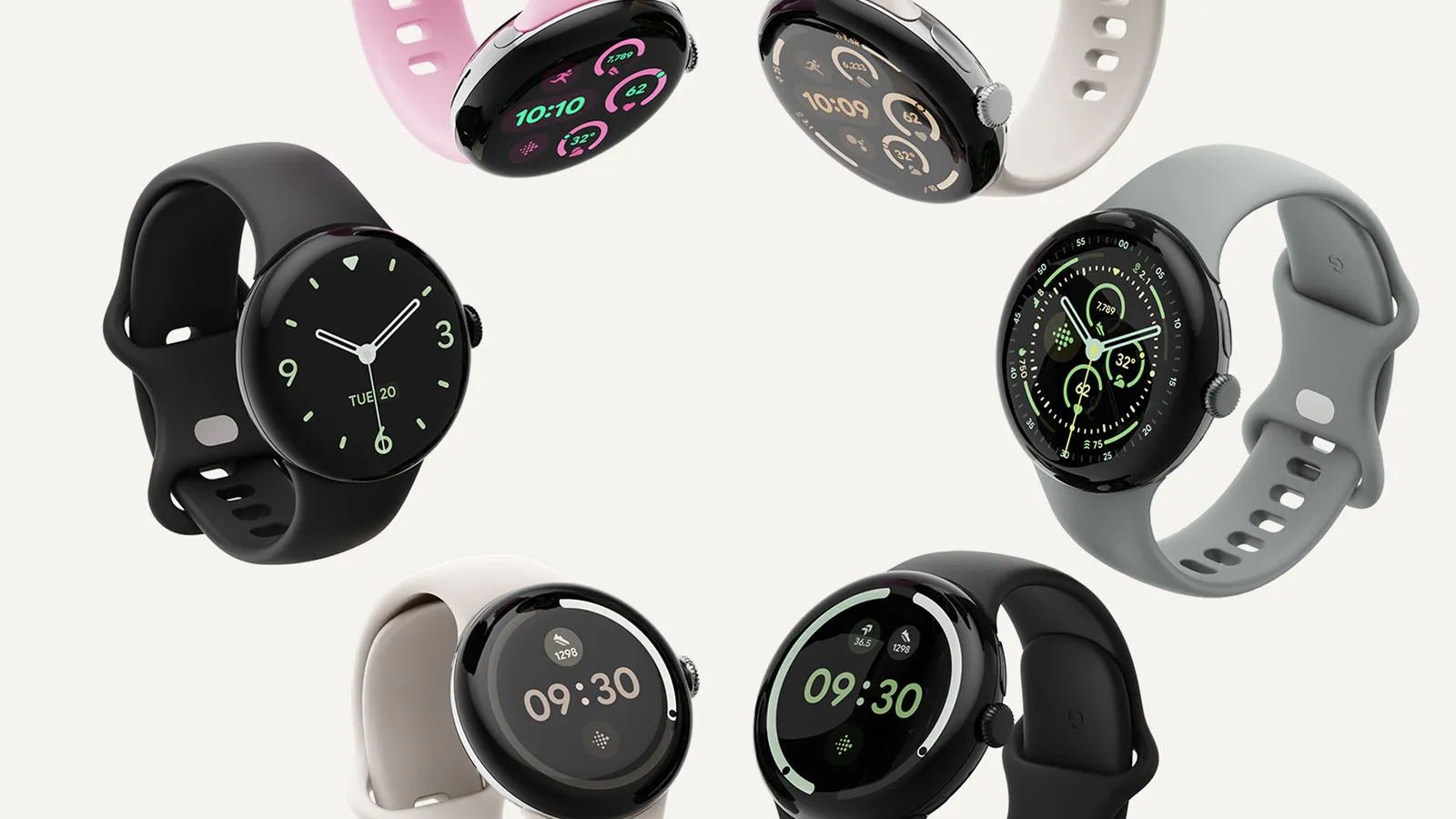 Googleから45mmの大型モデルを含めたスマートウォッチ「Google Pixel Watch 3」が登場