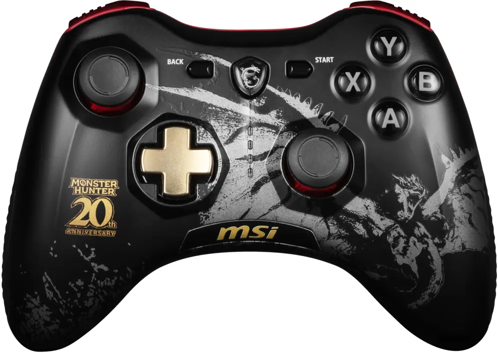 MSI×CAPCOMのコラボコントローラー「FORCE GC30 MONSTER HUNTER EDITION」はリオレウスが描かれた特別感のあるデザインが魅力