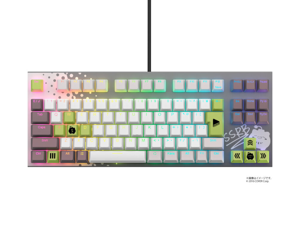 REALFORCE ✕ hololive GX1 Keyboard_01