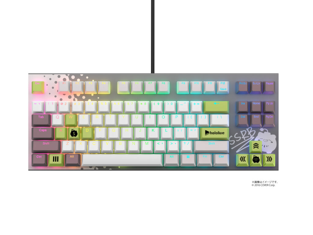 REALFORCE ✕ hololive GX1 Keyboard_03