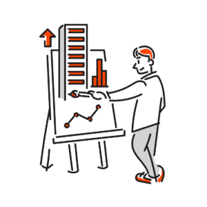 関心の高い情報収集に余念のないonesuiteアンバサダーのイメージ画像