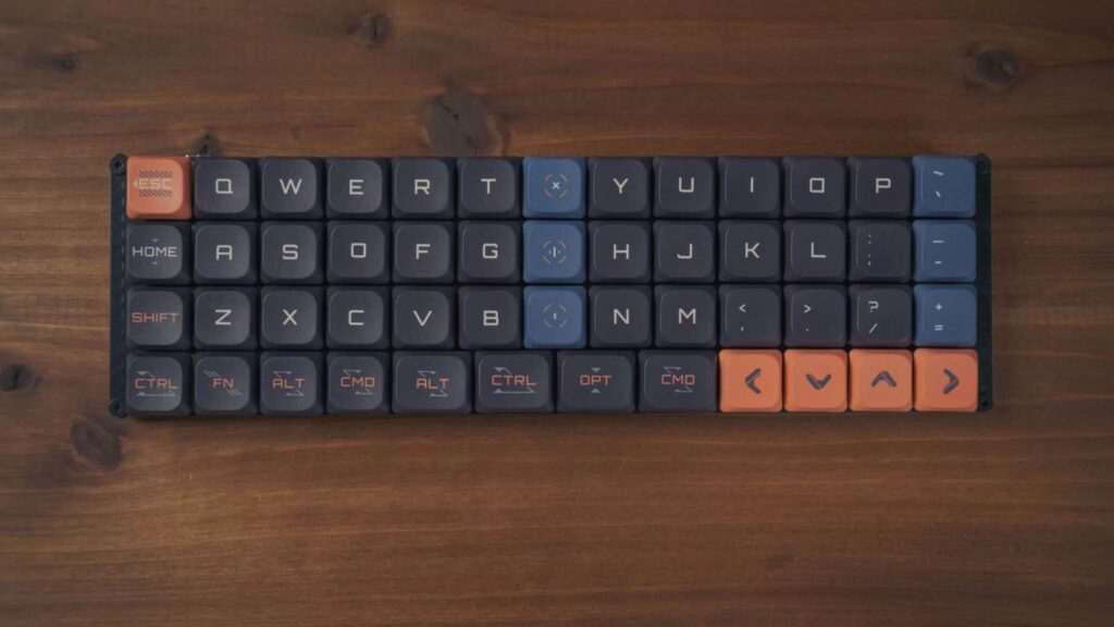 O51Goキーボードを正面から撮った画像