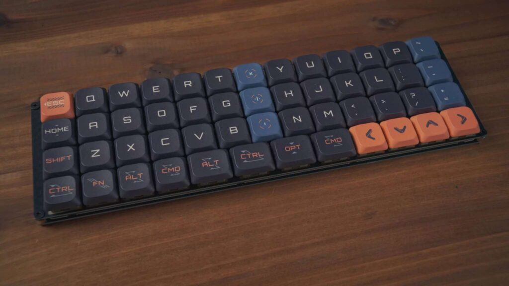 O51Goキーボードを斜めから撮った画像