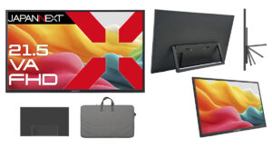 テレビ処理用　15000円 JAPANNEXTから21.5インチの大型モバイルディスプレイが登場。高