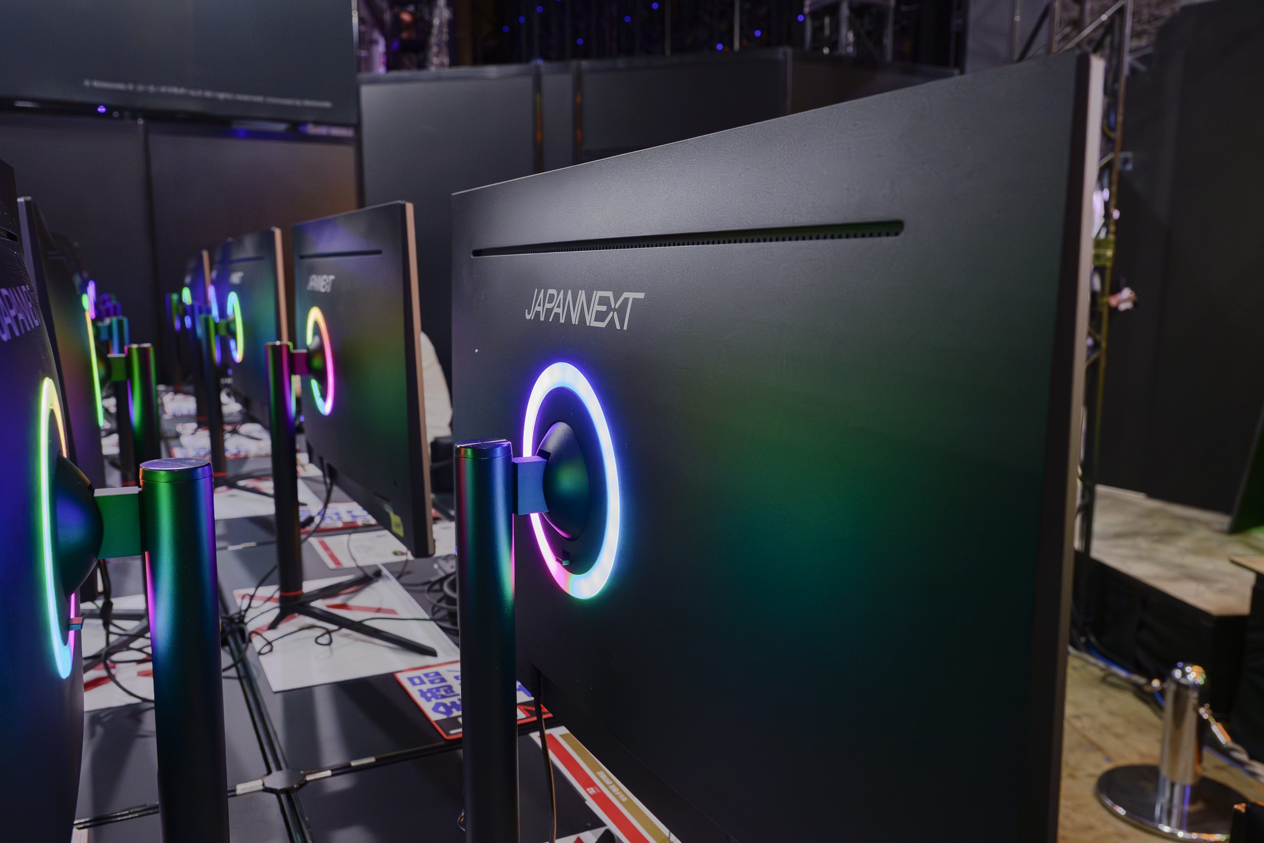 【#TGS2025】会場でよく見かけるJAPANNEXTのモニターをまとめてみた