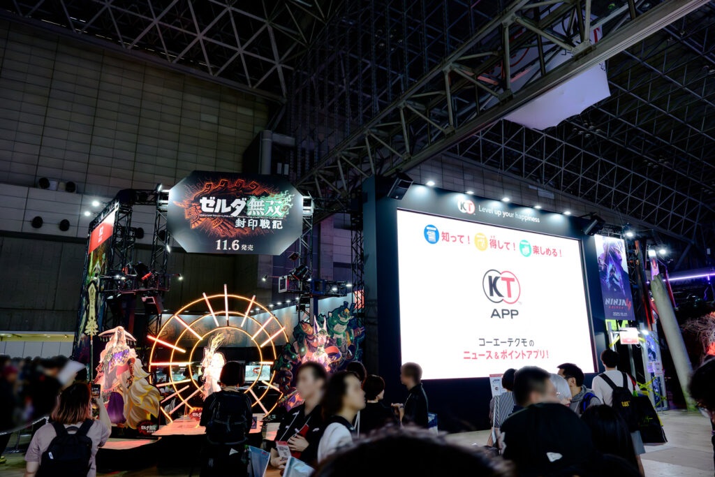 TGS2025　コーエーテクモゲームスブース