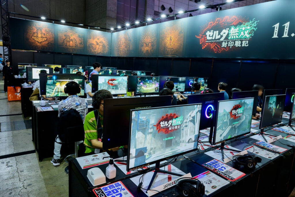 TGS2025　コーエーテクモゲームスブース、ゼルダ無双 封印戦記の試遊