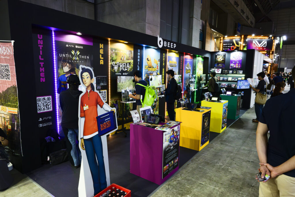 TGS2025　ビープジャパンブース