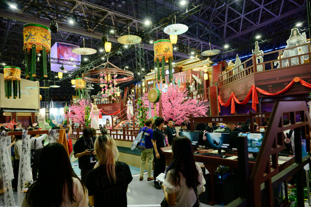 TGS2025　逆水寒/Justiceブースの試遊