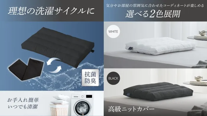 スペアカバーが付属し、清潔さを保てるイメージ