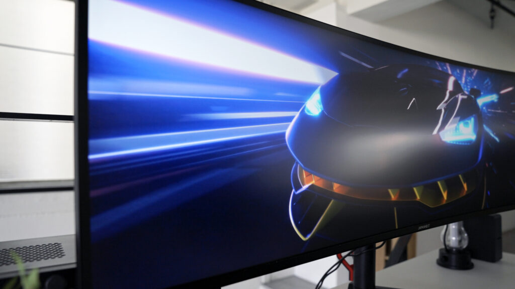 JAPANNEXTの49インチウルトラワイドモニターを レビュー。ゲーム