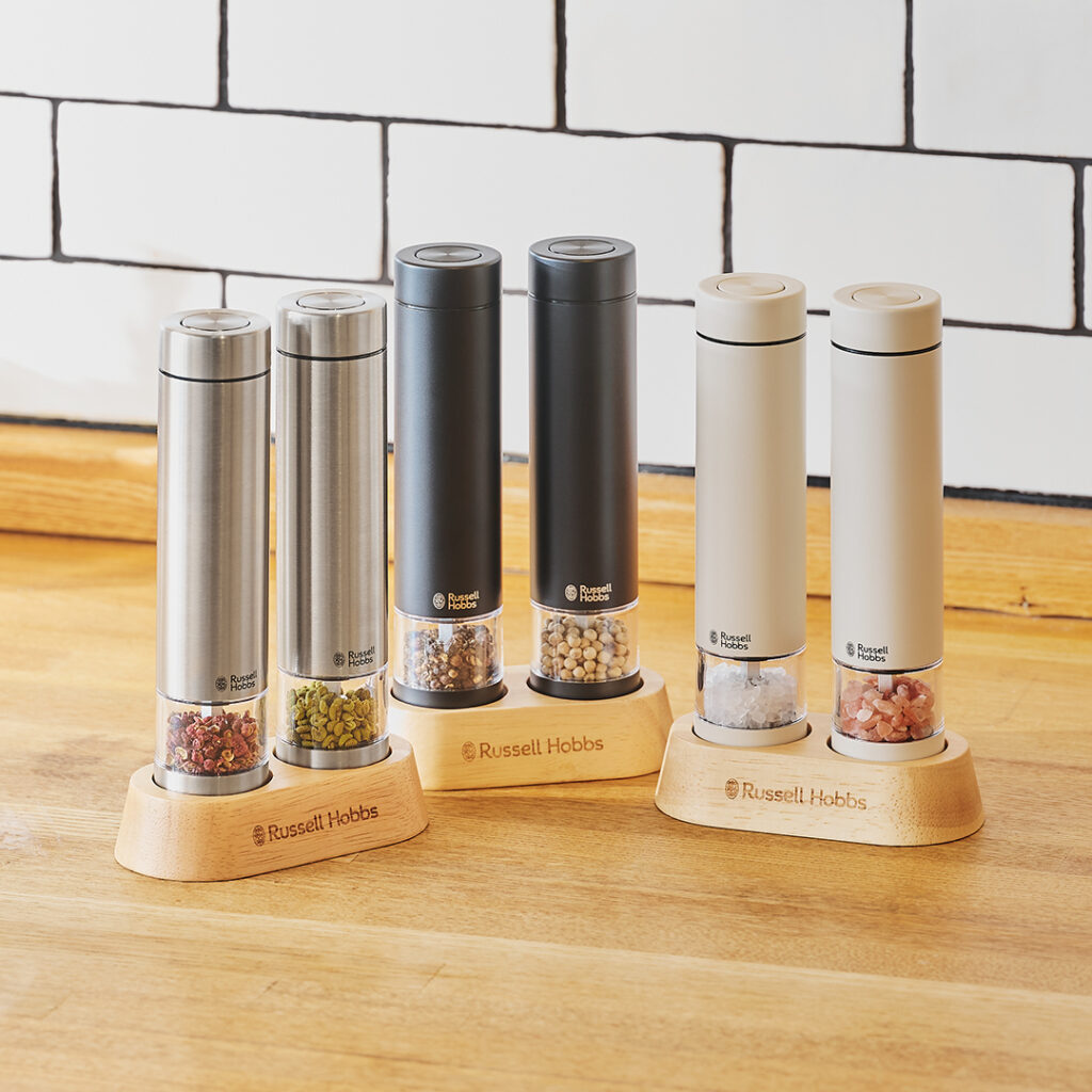 ラッセルホブス　電動ミル　カラーバリエーション