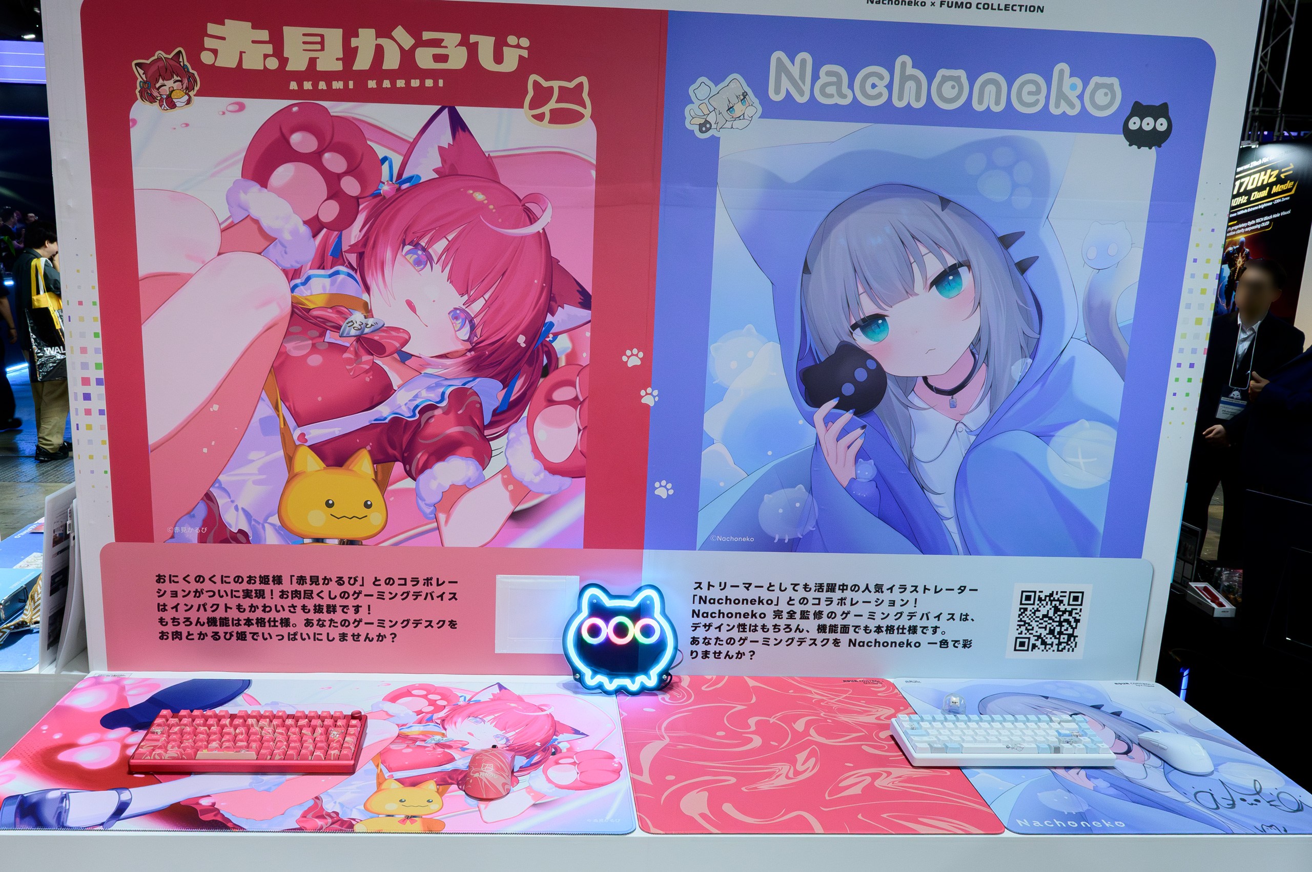 【#TGS2025】コラボ製品なら「ふもっふのおみせ」！VTuberからアニメまで勢揃い！