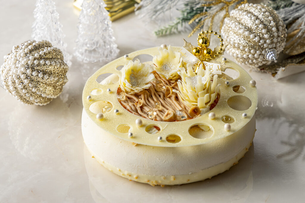 ヒルトン東京のクリスマスケーキコレクション「スノー・リース」