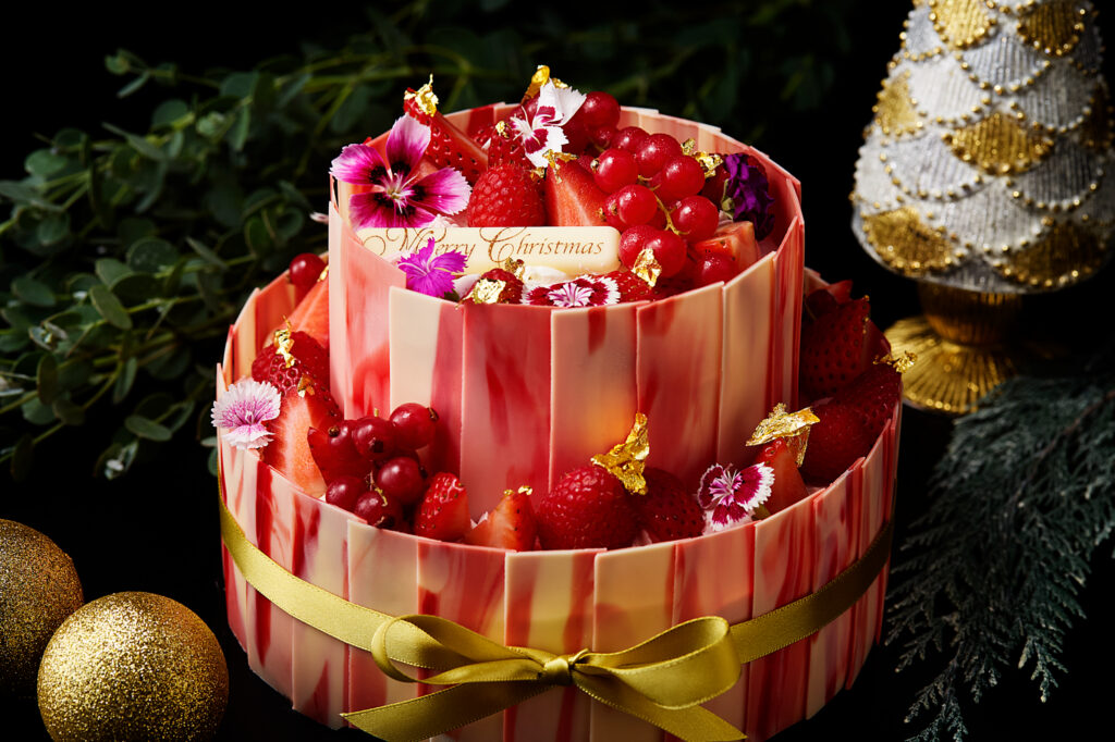 シャングリラ東京クリスマスケーキ「プレミアストロベリーショートケーキ」