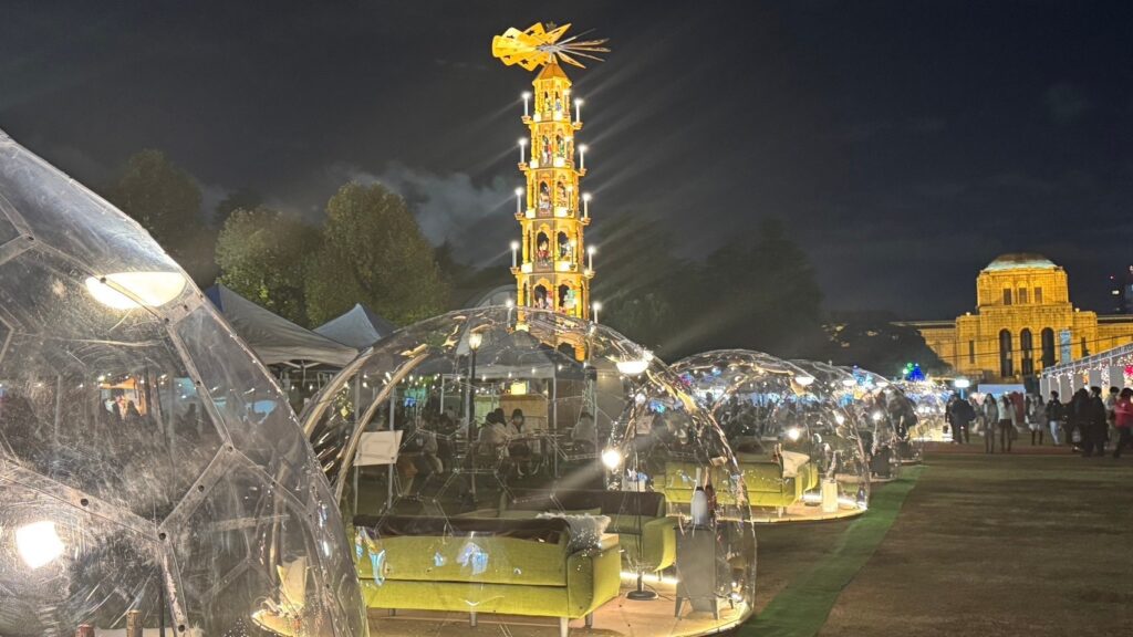 東京クリスマスマーケット 会場の様子