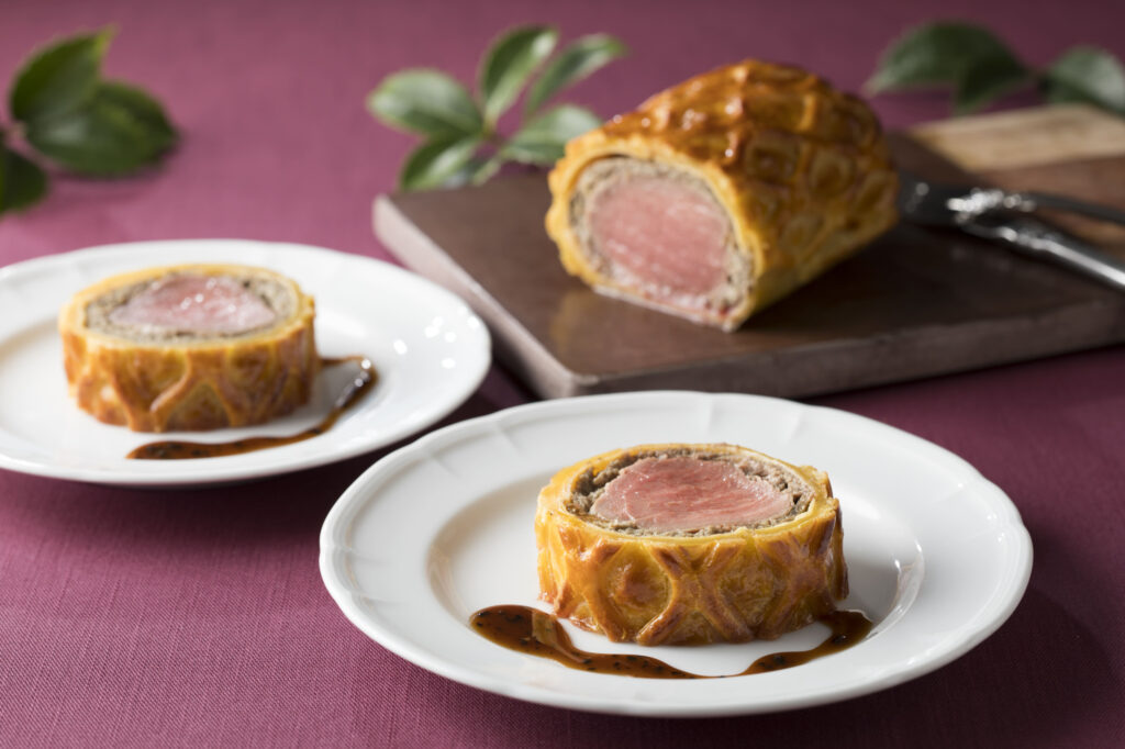 東京ドームホテルクリスマス2025「牛フィレ肉のパイ包み」