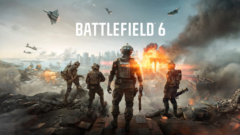Battlefield 6の起動画面。© 2025 Electronic Arts Inc.