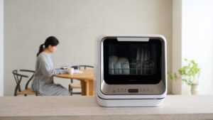 シロカが食器洗い乾燥機発売。タンク式と分岐水栓式の2WAY対応。賃貸 シロカが食器洗い乾燥機発売。タンク式と分岐水栓式の2WAY対応。賃貸