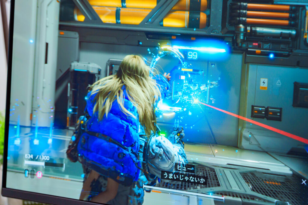 QD-OLEDパネルが表現するエフェクトの美しさ１