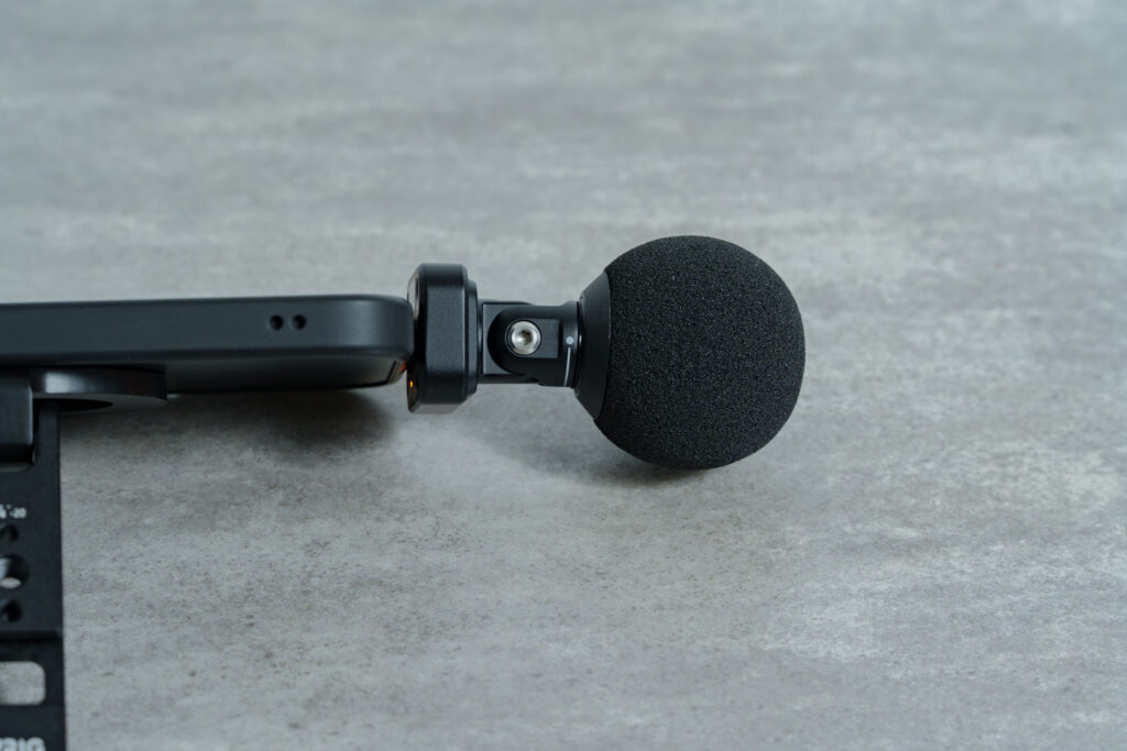 ダイアフラム(音を検知する部分)の方向を変更