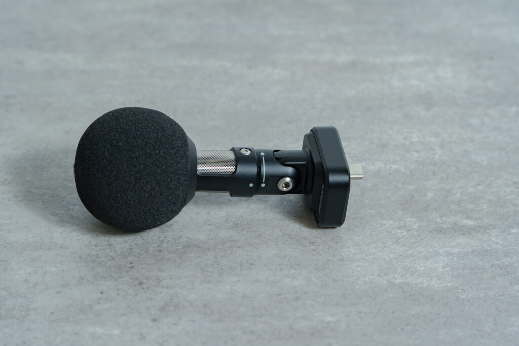 ダイアフラム(音を検知する部分)の方向を変更