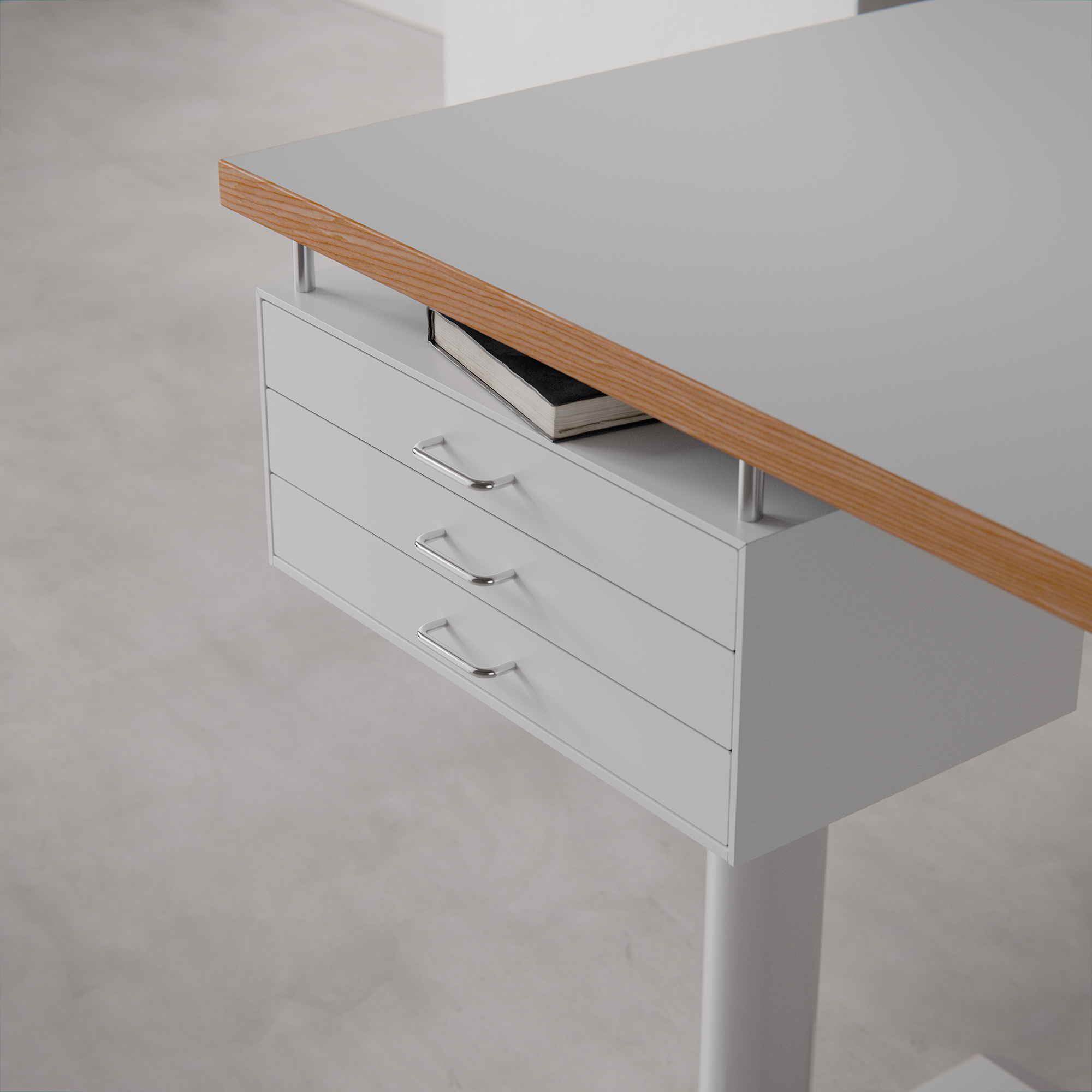 Drawer Three - Shaftホワイト