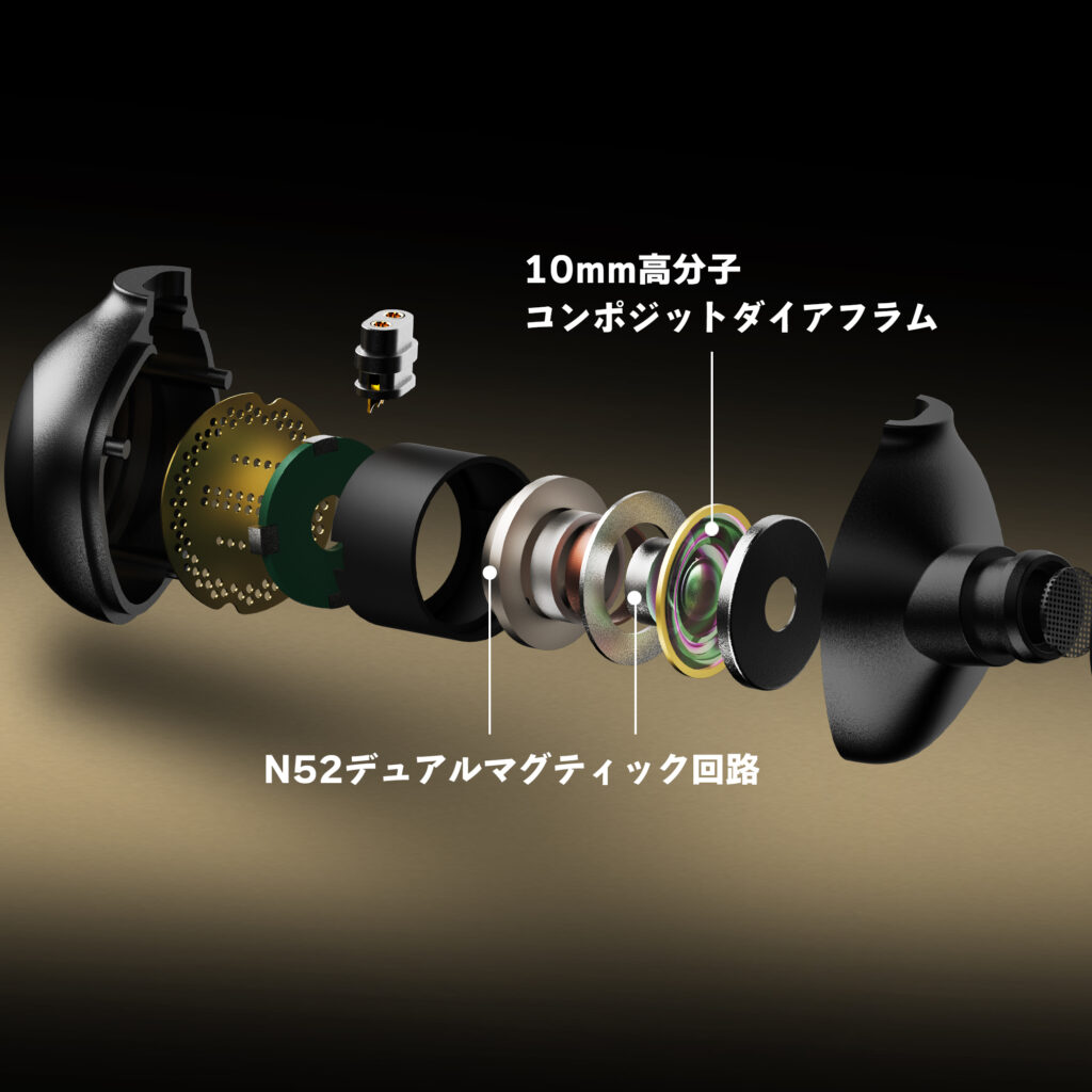 SHANLING Dark Space デュアルマグネティック回路システム