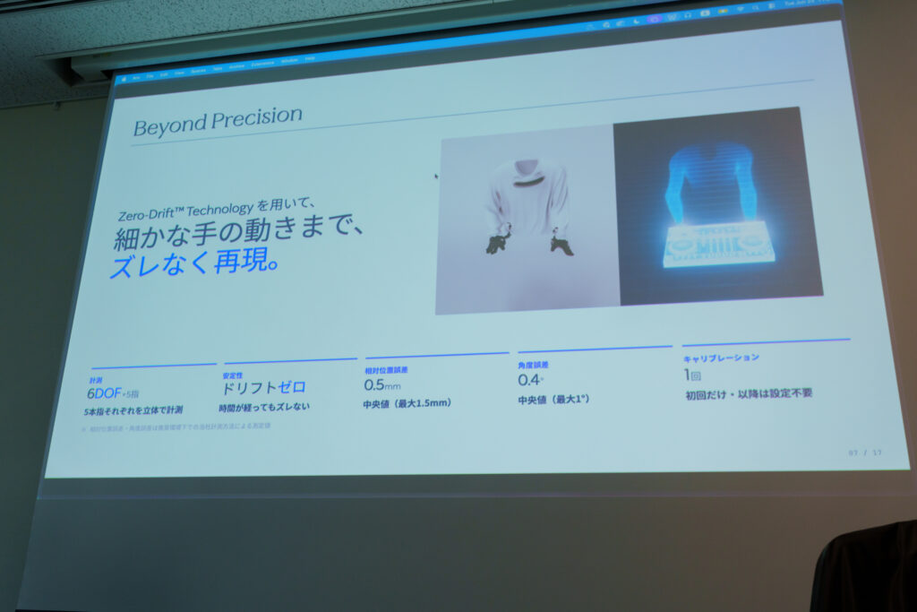 Zero Drift Technology を用いた再現について