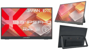 JAPANNEXTが13.3型タッチ対応モバイルモニター発売、フルHD・IPS搭載で