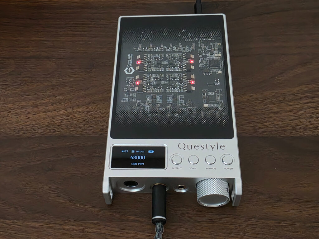 バランス接続時のLED点灯