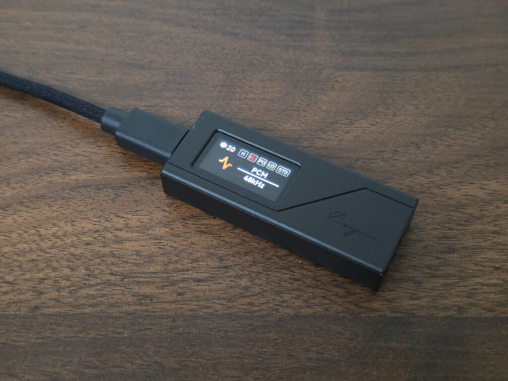 Cayin RU3ディスプレイ部分