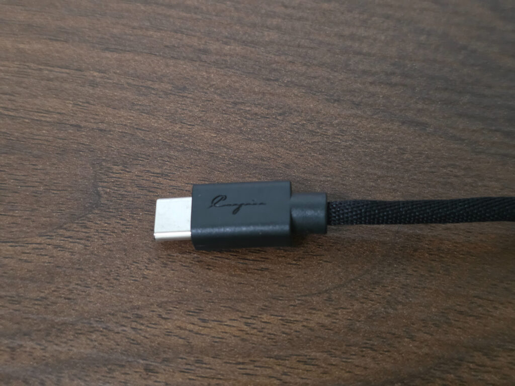 Cayinのロゴが印字されているUSB Type-Cケーブル