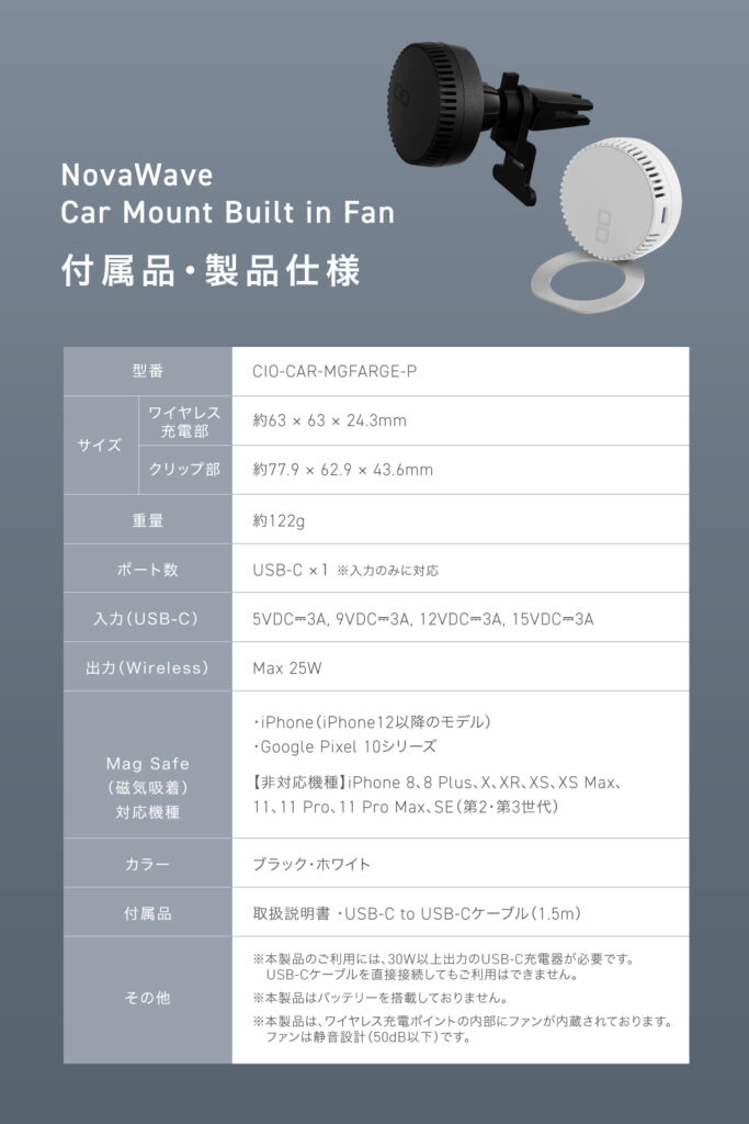 製品仕様一覧