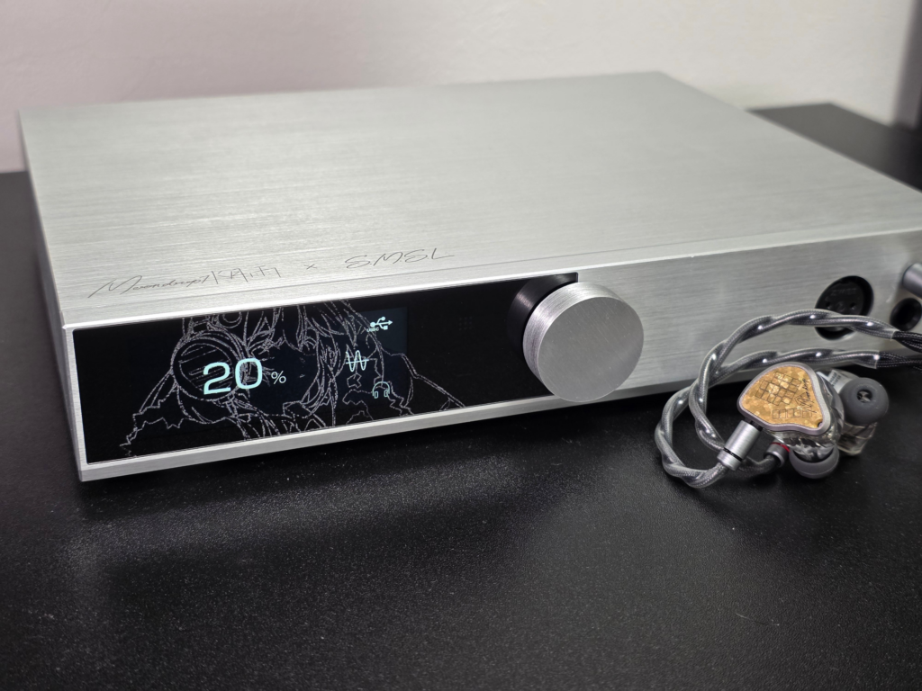 Questyle M18i MAXに加え、水月雨(MOONDROP)DHA15でも試聴