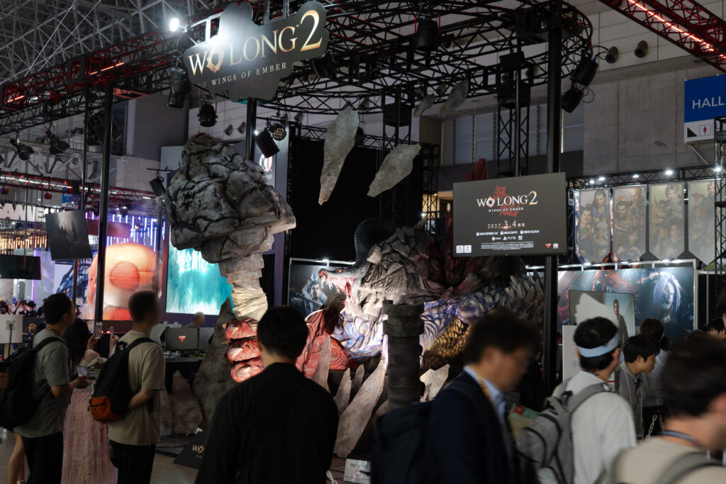 TGS2026-コーエーテクモゲームスブース-JAPANNEXT製品