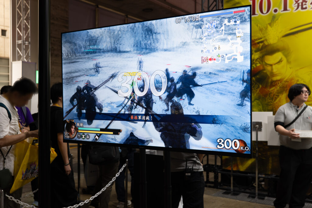 TGS2026-コーエーテクモゲームスブース-JAPANNEXT製品