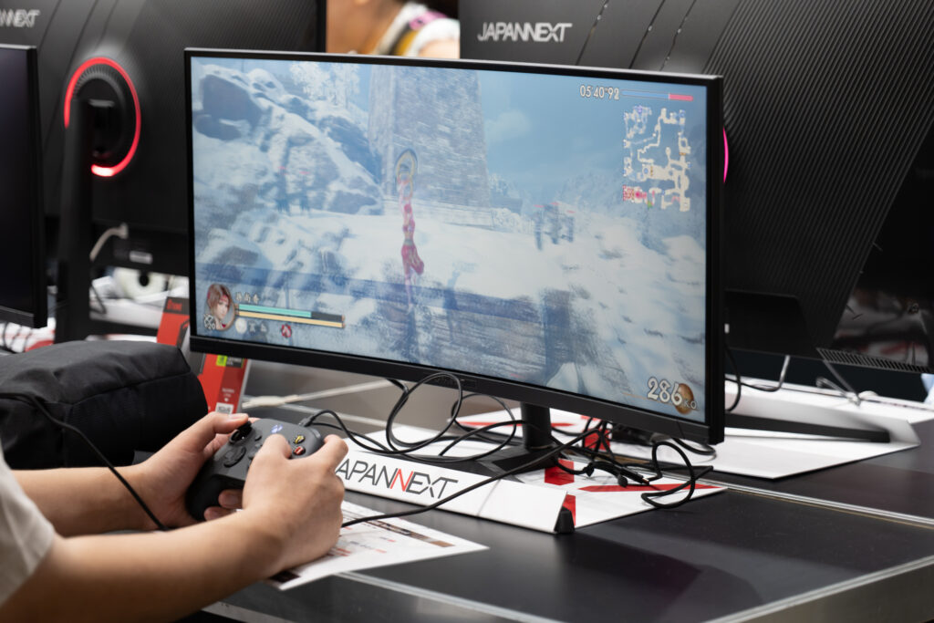 TGS2026-コーエーテクモゲームスブース-JAPANNEXT製品