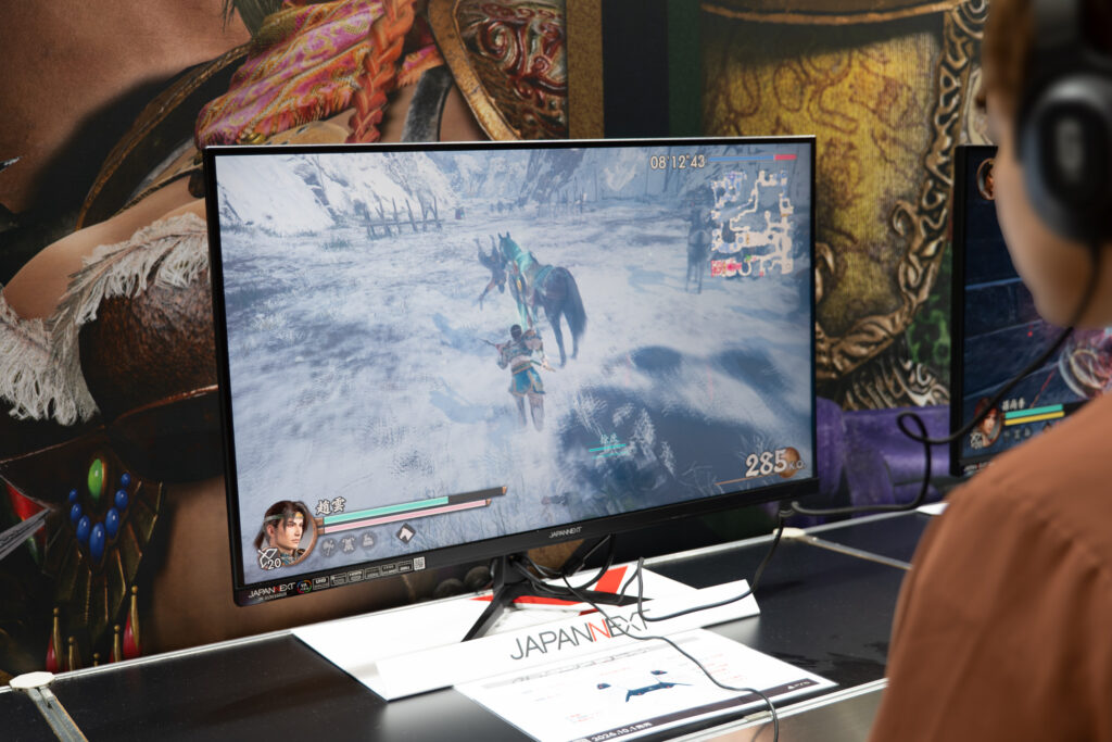 TGS2026-コーエーテクモゲームスブース-JAPANNEXT製品