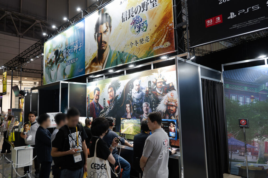 TGS2026-コーエーテクモゲームスブース-JAPANNEXT製品