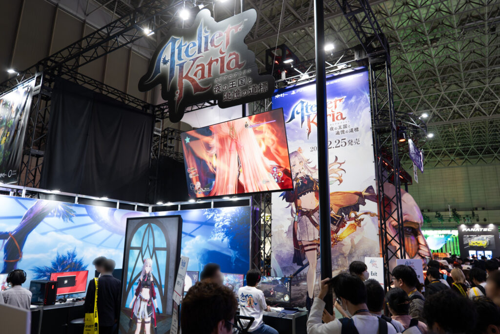 TGS2026-コーエーテクモゲームスブース-JAPANNEXT製品