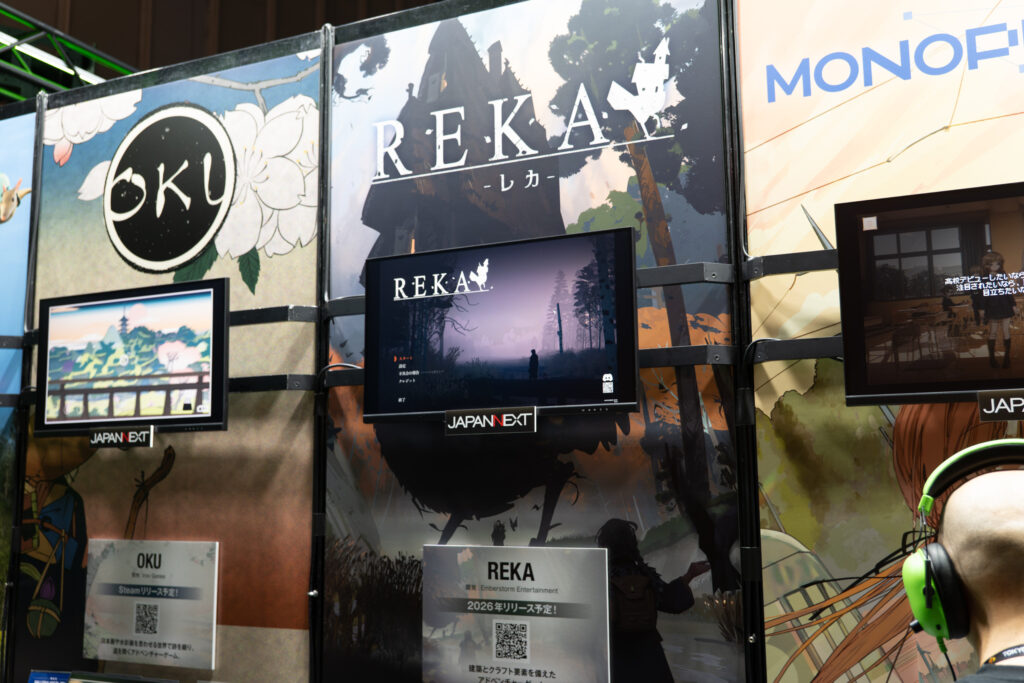 TGS2026-松竹ブース-JAPANNEXT製品